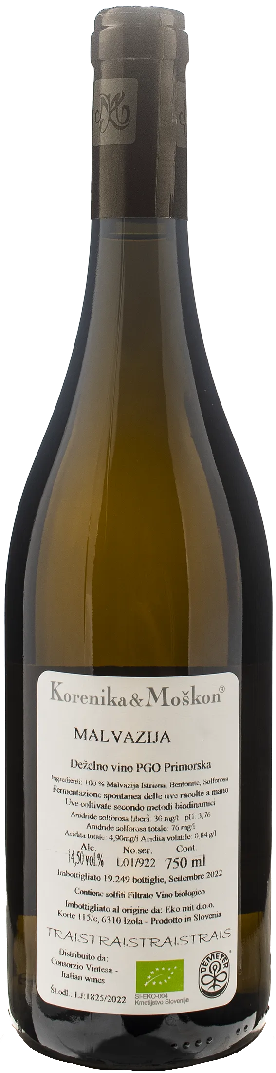 Korenika & Moskon Malvazija 2021