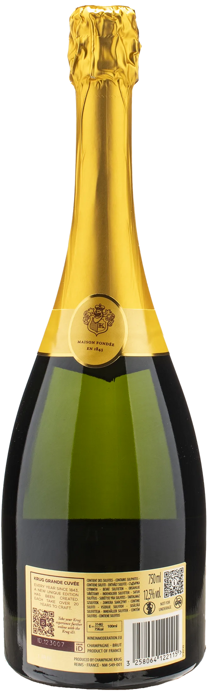 Krug Champagne Grande Cuvée Brut Edition 172eme