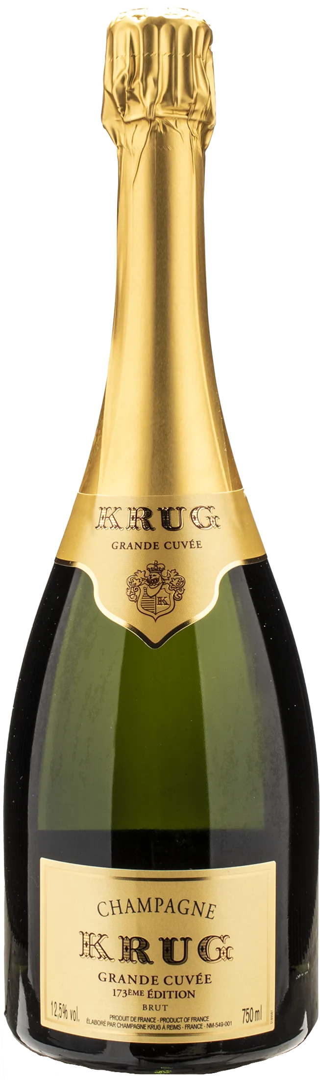 Krug Champagne Grande Cuvee Brut Edition 173eme