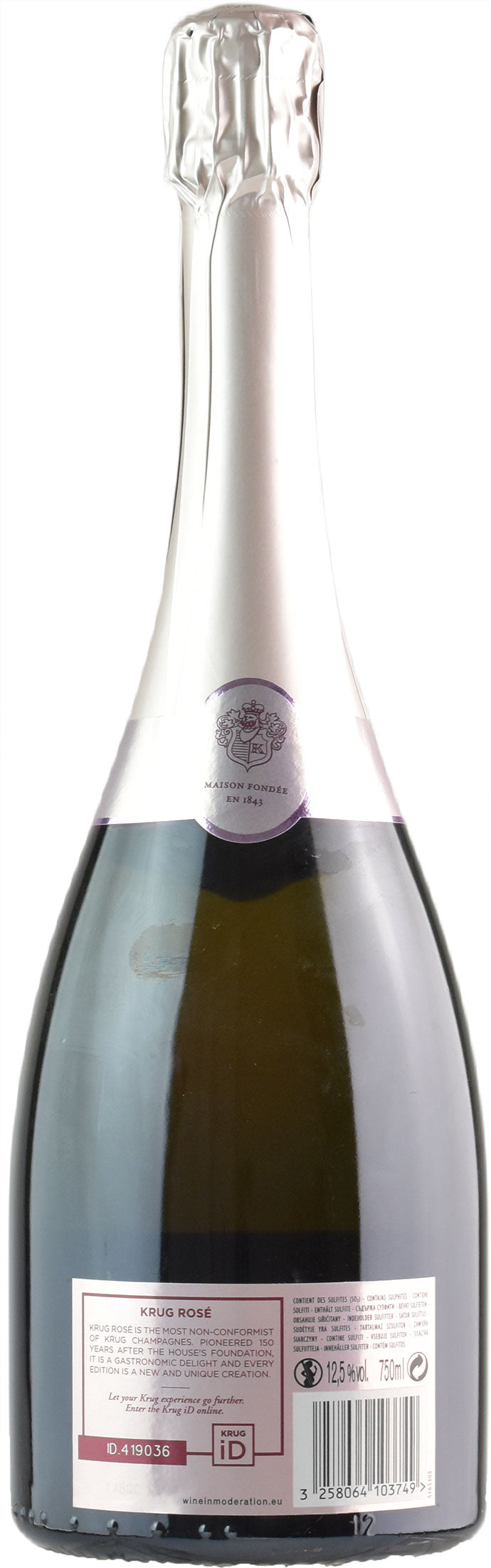 Krug Champagne Rose 25eme Edition | XtraWine
