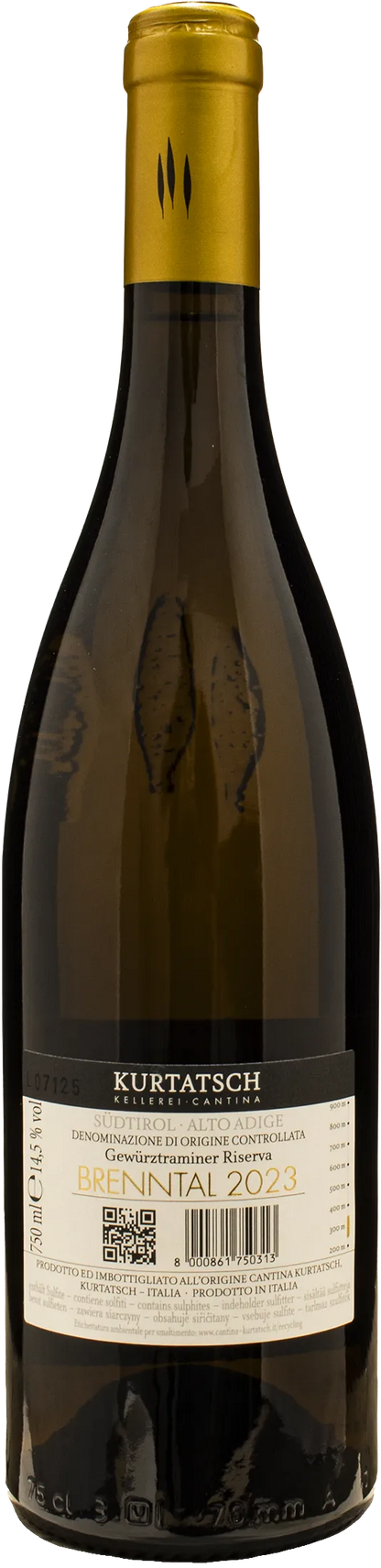 Kurtatsch Brenntal Gewurztraminer Riserva 2023