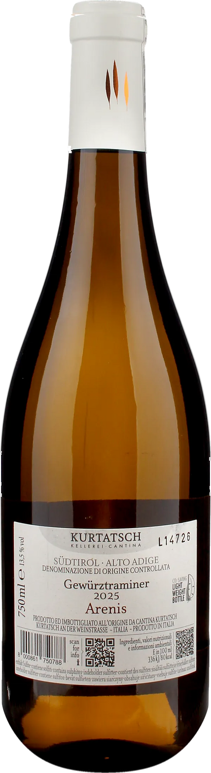 Kurtatsch Gewurztraminer Arenis 2025
