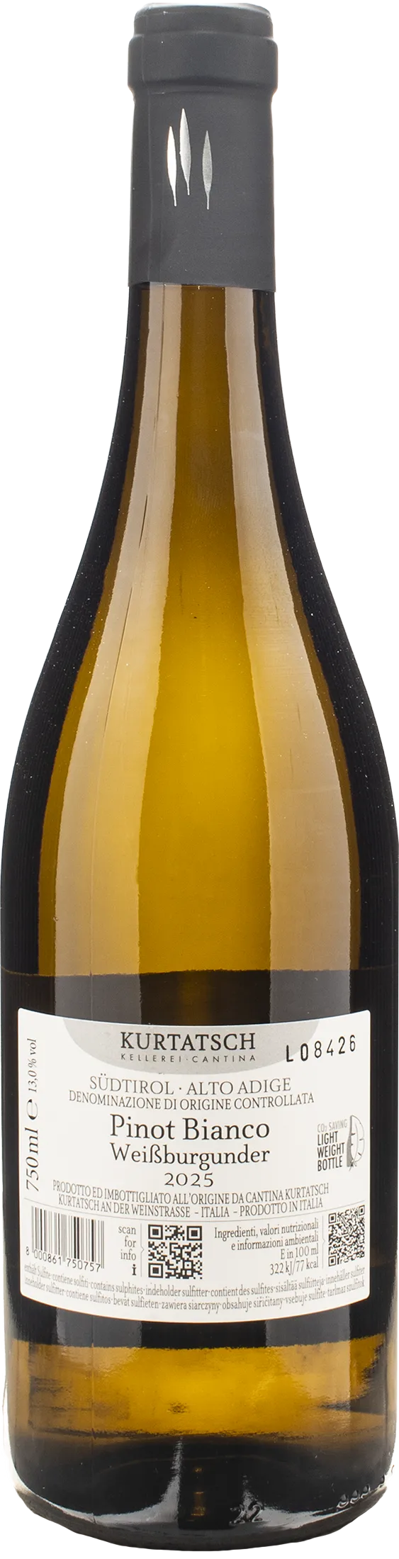 Kurtatsch Pinot Bianco 2025