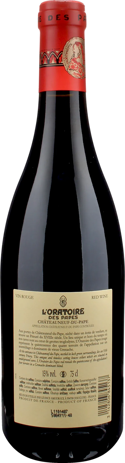 L'Oratoire des Papes Chateauneuf du Pape Rouge 2023
