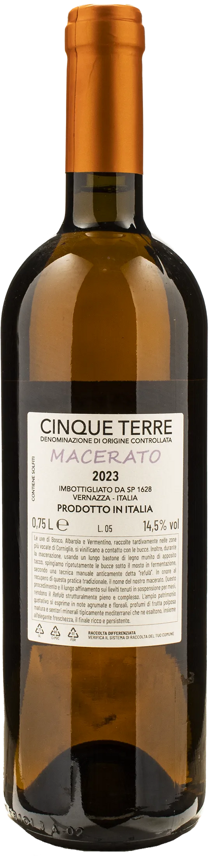 La Baracca 5 Terre Bianco Macerato 2023