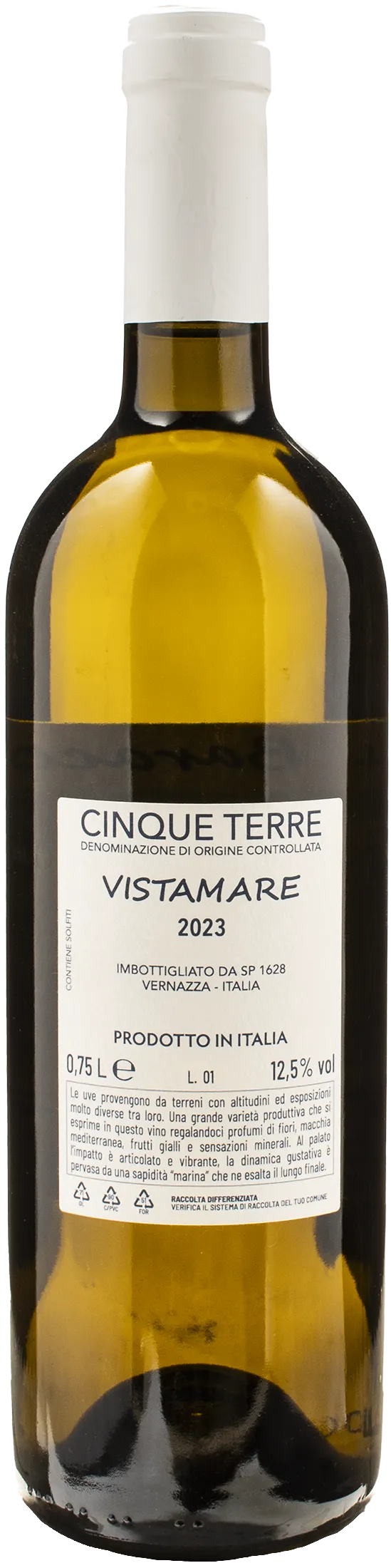 La Baracca 5 Terre Bianco Vistamare 2023