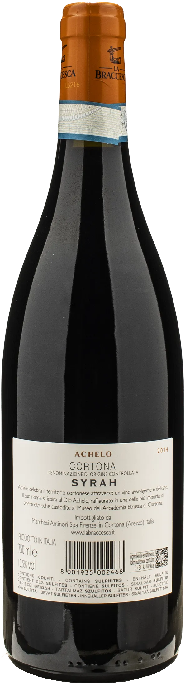 La Braccesca Cortona Syrah Achelo 2024