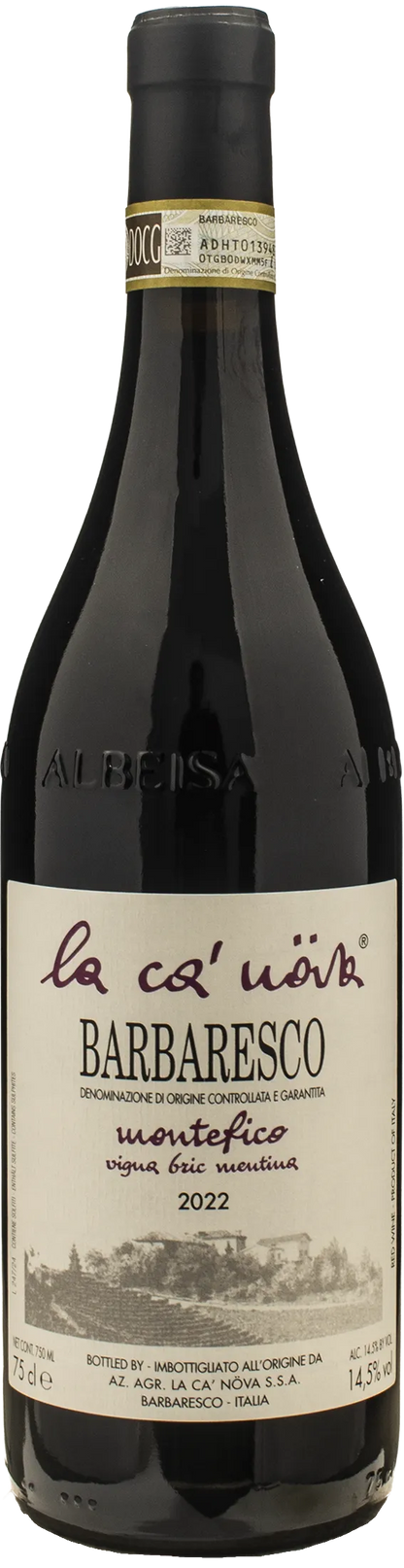 La Ca' Nova Barbaresco Montefico Vigna Bric Mentina 2022