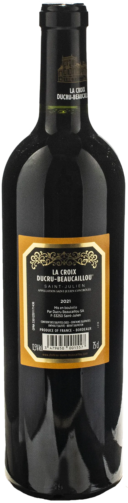 La Croix Ducru Beaucaillou Saint Julien 2021