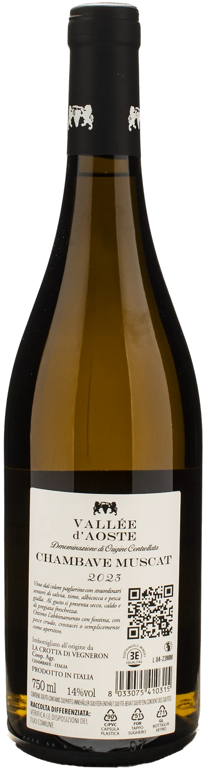 La Crotta di Vegneron Chambave Muscat 2023