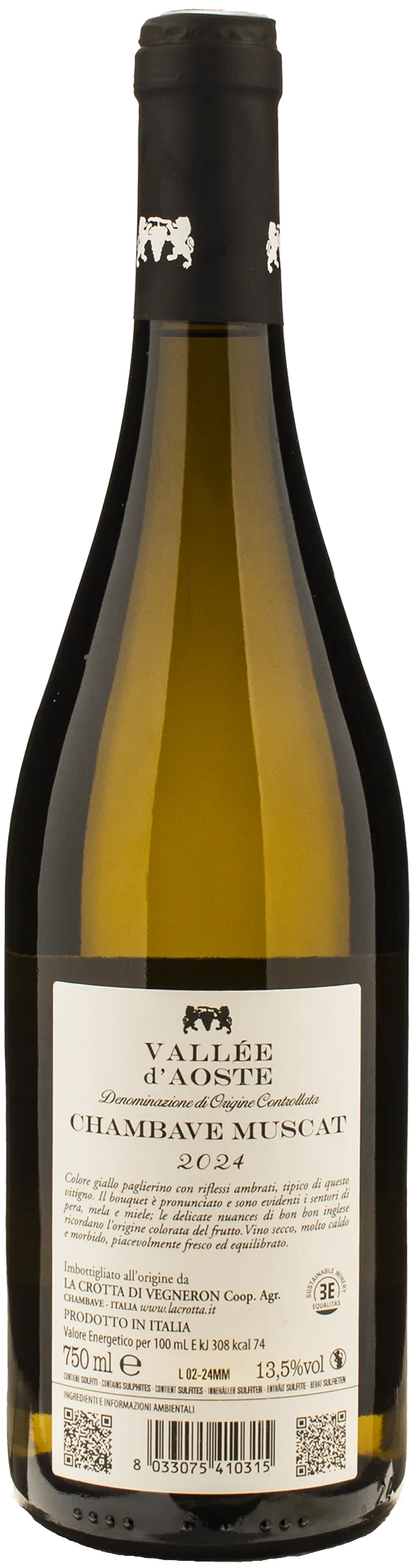 La Crotta di Vegneron Chambave Muscat 2024