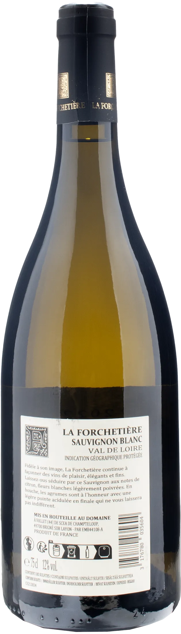La Forchetiere Val de Loire Sauvignon Blanc 2022