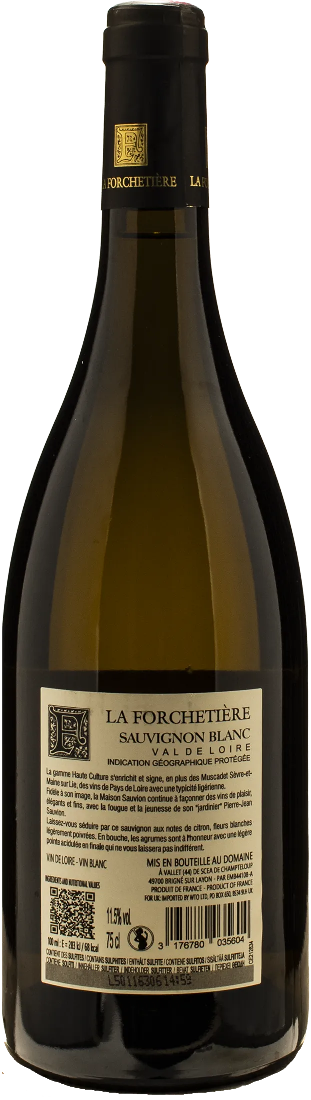 La Forchetiere Val de Loire Sauvignon Blanc 2024