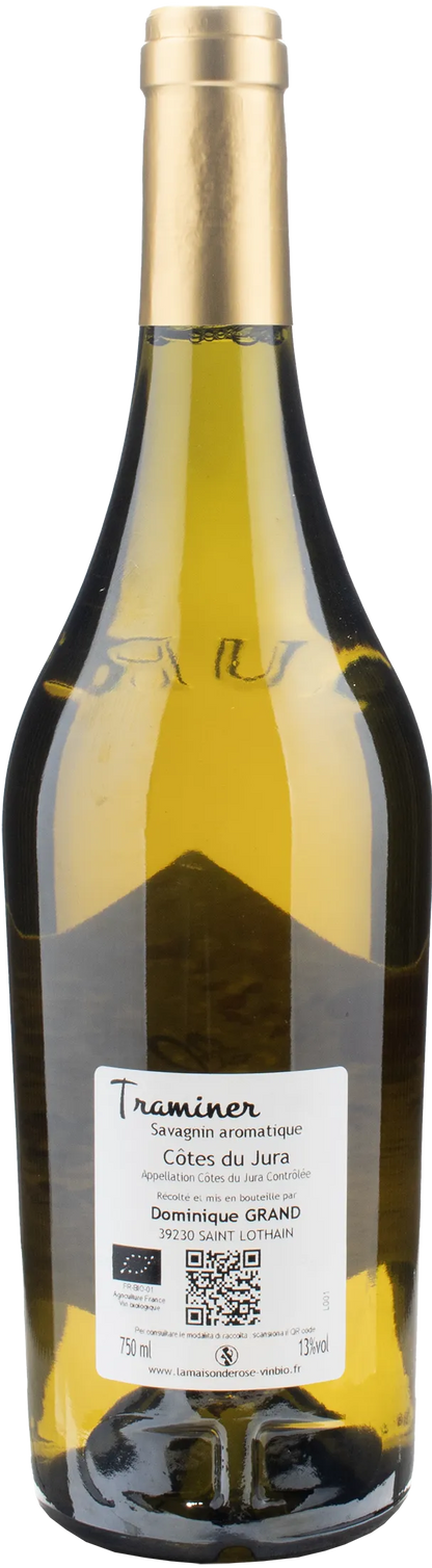 La Maison de Rose Cotes du Jura Blanc Traminer 2022