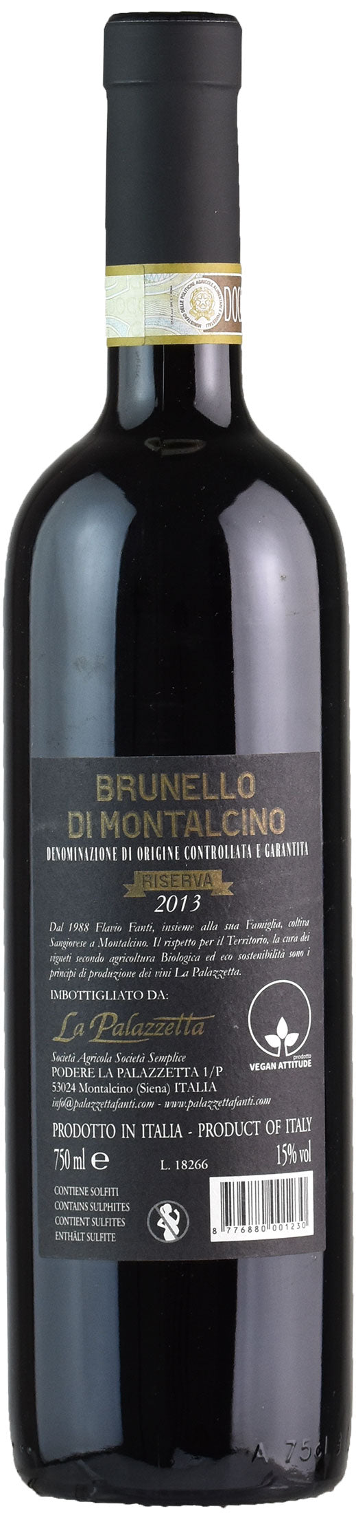 La Palazzetta Brunello di Montalcino Riserva 2013