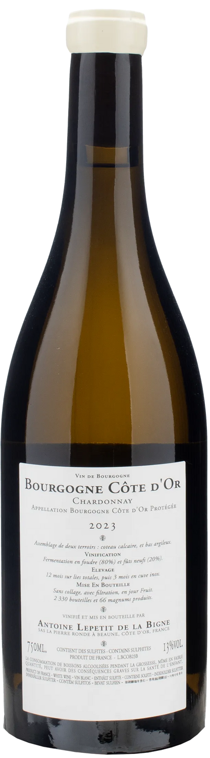 La Pierre Ronde Bourgogne Cote d'Or Chardonnay 2023
