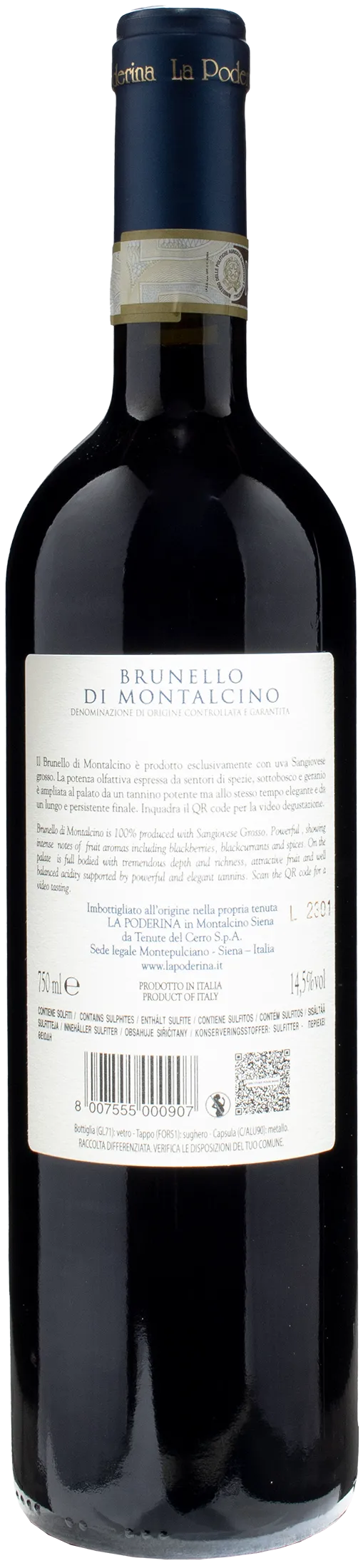 La Poderina Brunello di Montalcino 2019