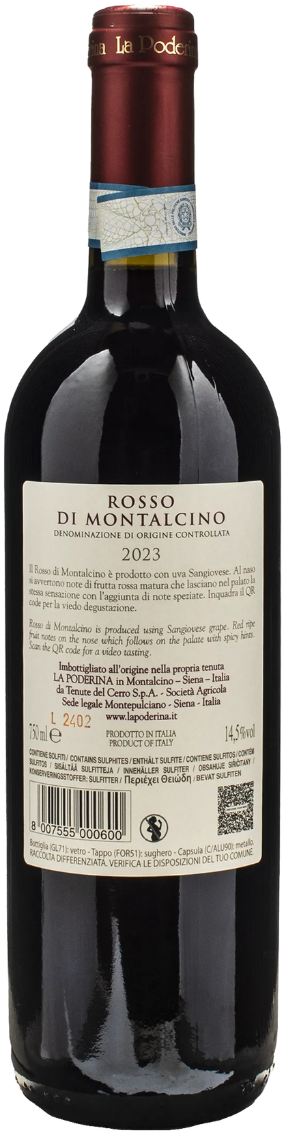 La Poderina Rosso di Montalcino 2023