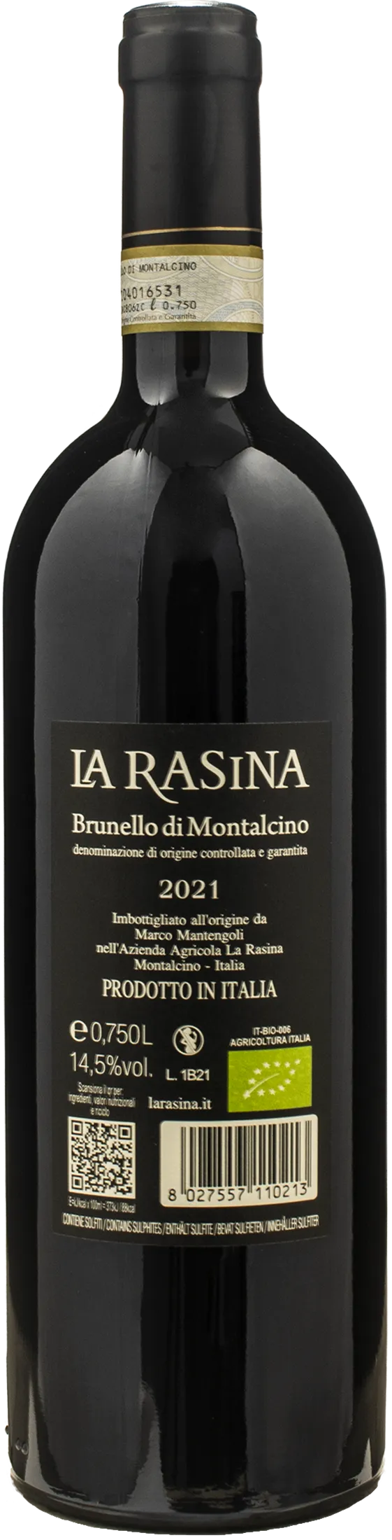 La Rasina Brunello di Montalcino 2021