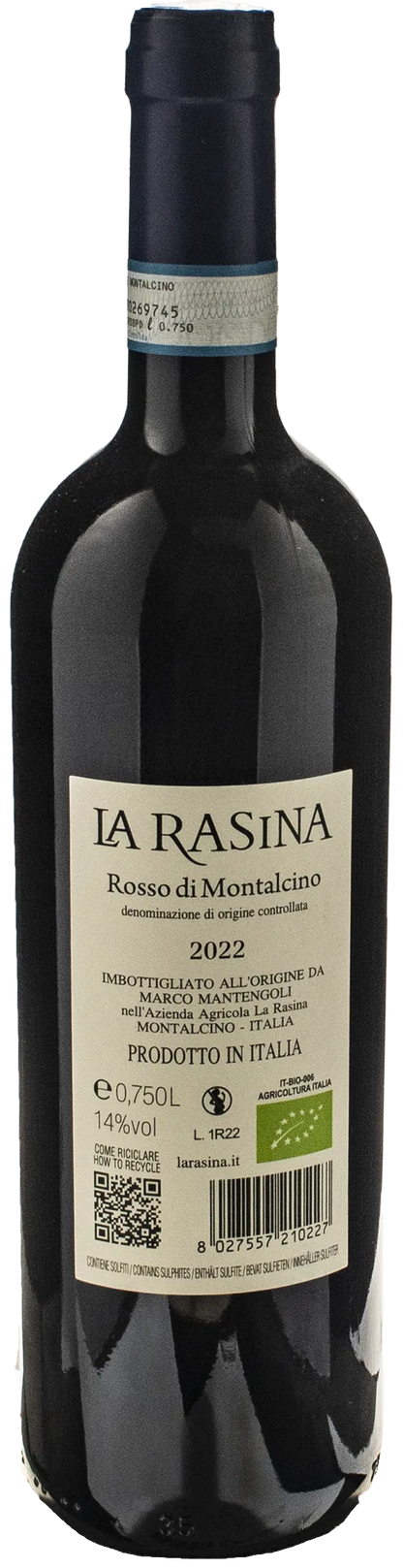 La Rasina Rosso di Montalcino 2022