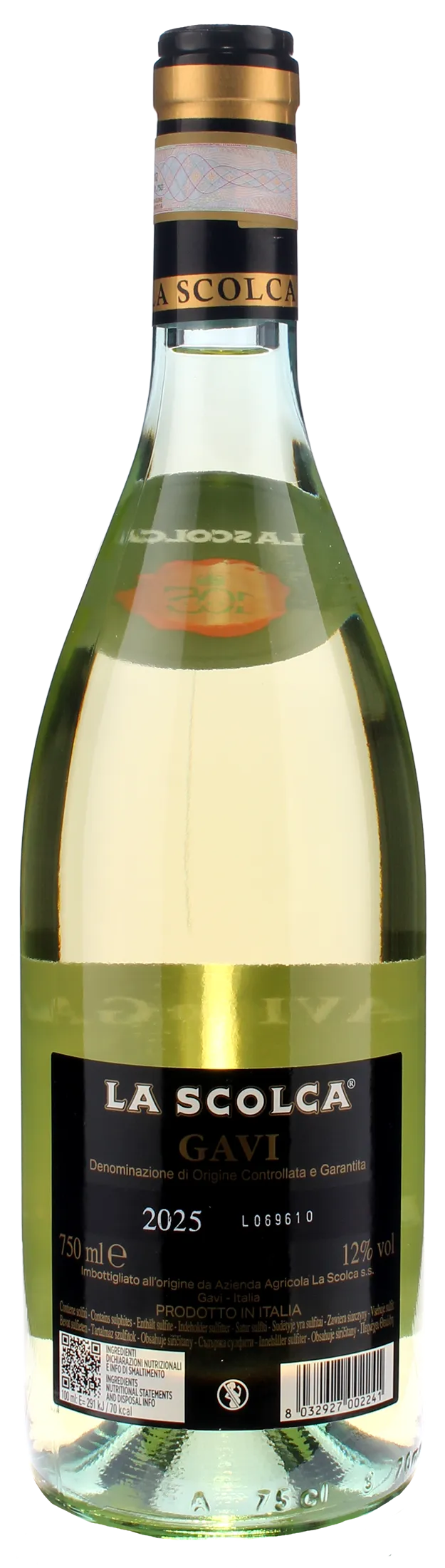 La Scolca Gavi dei Gavi Etichetta Nera Bianco Secco 2025