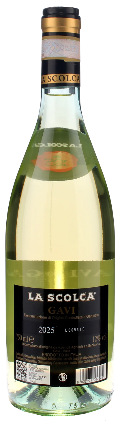 La Scolca Gavi dei Gavi Etichetta Nera Bianco Secco 2025