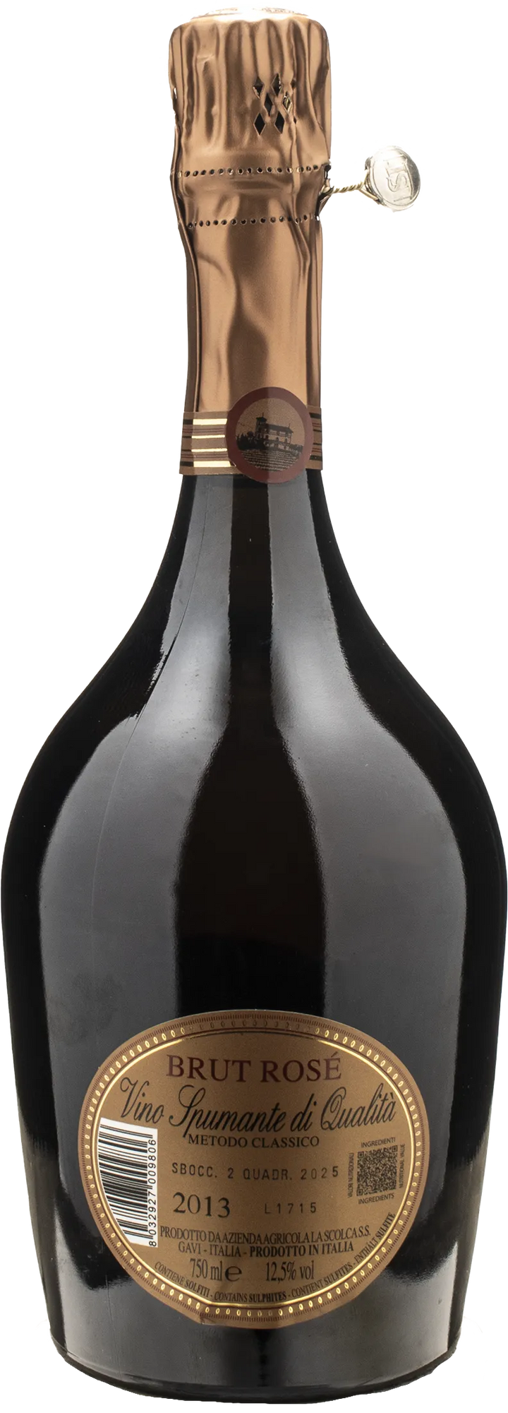 La Scolca Soldati d'Antan Rosè Metodo Classico Brut Millesimato 2013