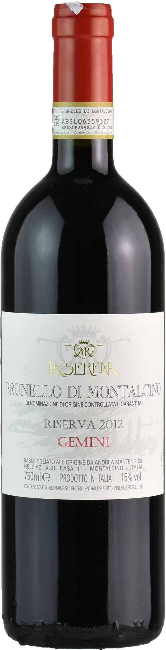 La Serena Brunello di Montalcino Gemini Riserva 2012