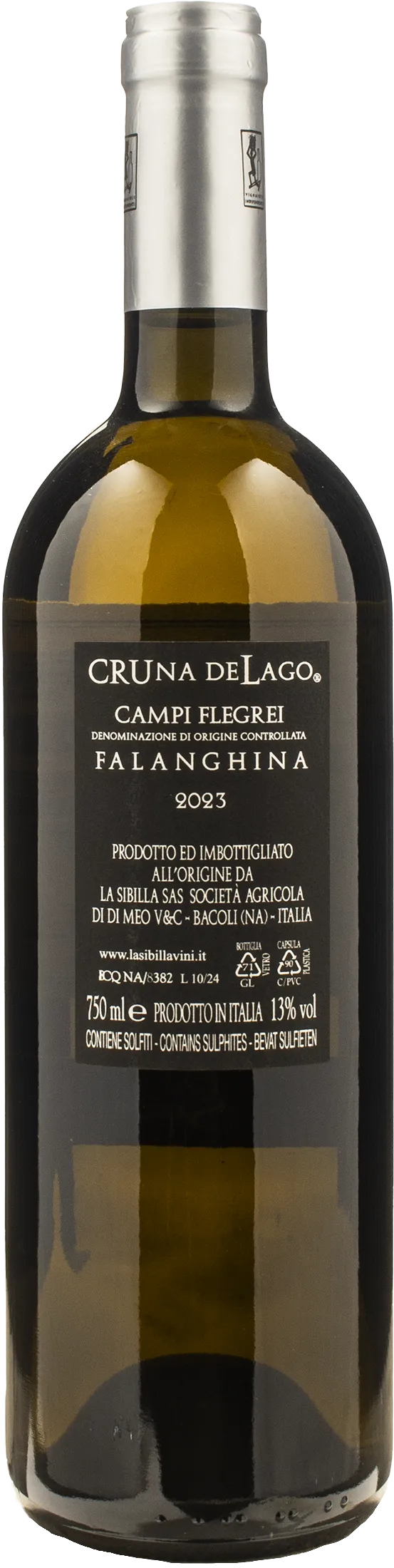 La Sibilla Falanghina Cruna De Lago (Campi Flegrei) 2023