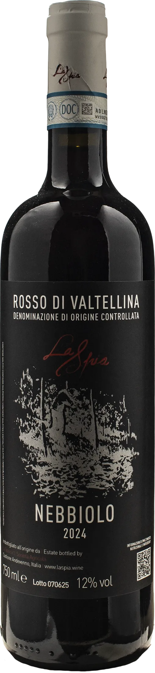 La Spia Rosso di Valtellina Nebbiolo 2024