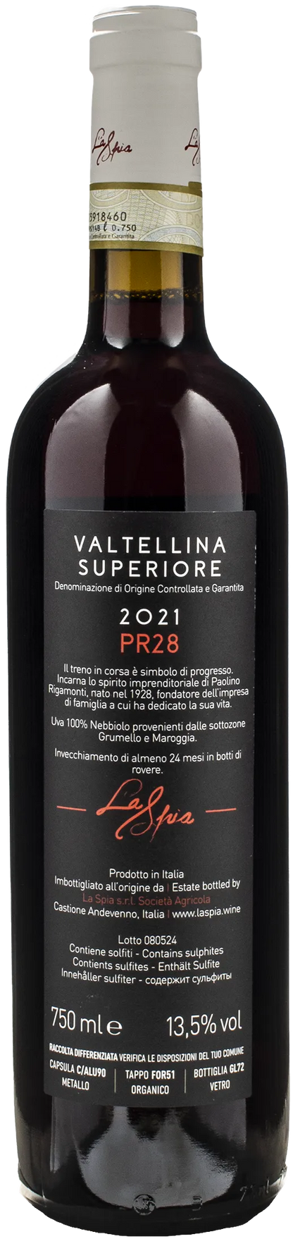 La Spia Valtellina Superiore PR28 2021