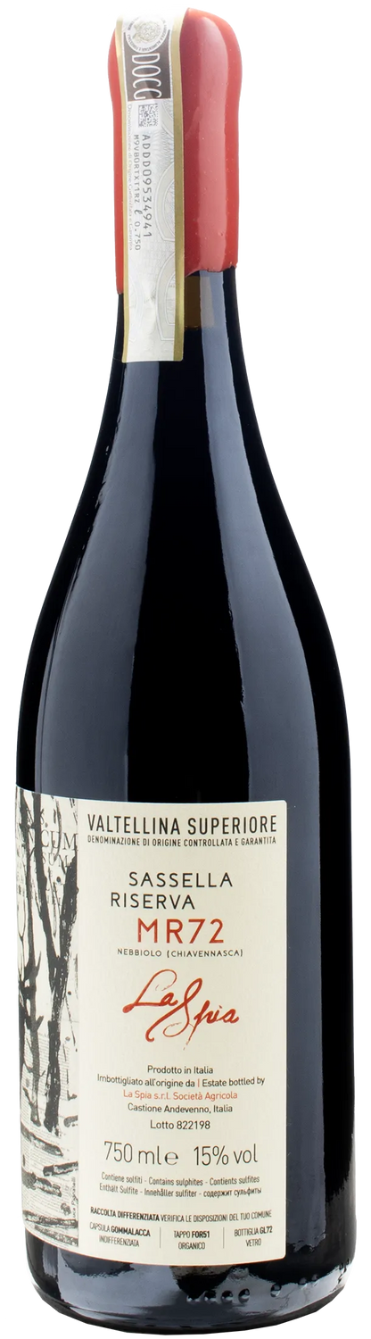 La Spia Valtellina Superiore Sassella Riserva MR72 2018