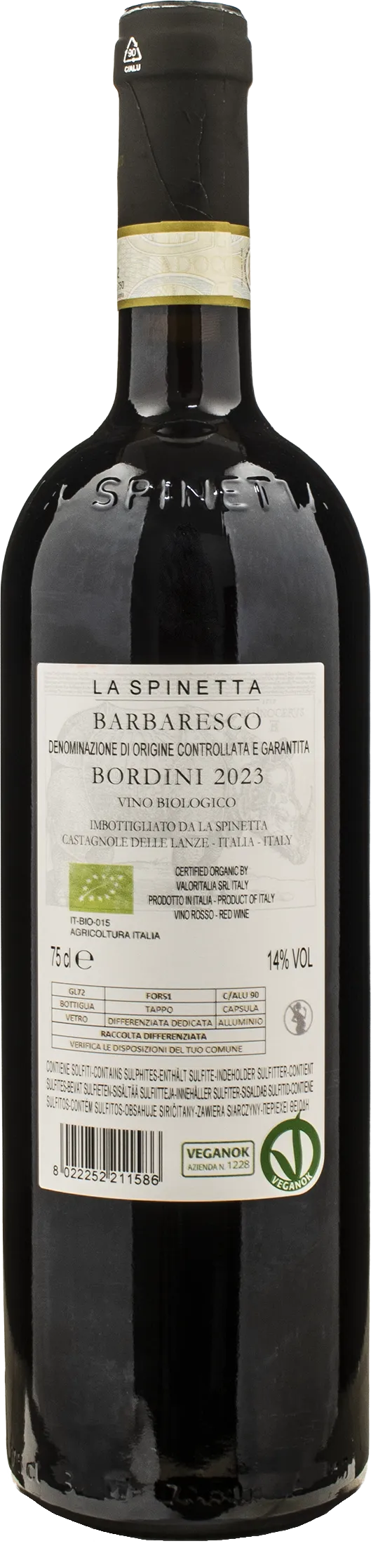 La Spinetta Barbaresco Bordini 2023