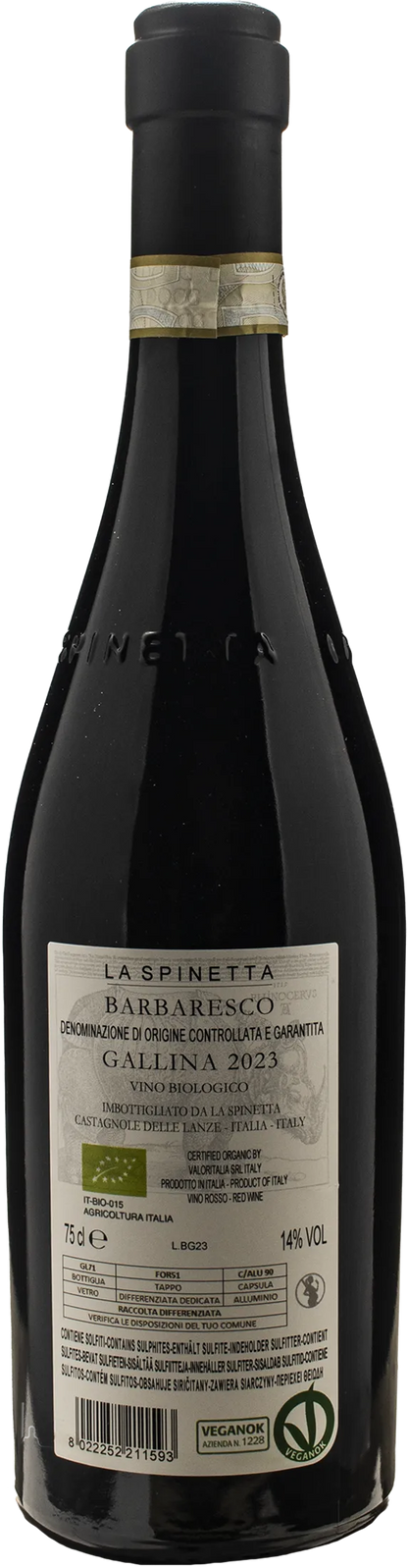 La Spinetta Barbaresco Gallina Vursu 2023