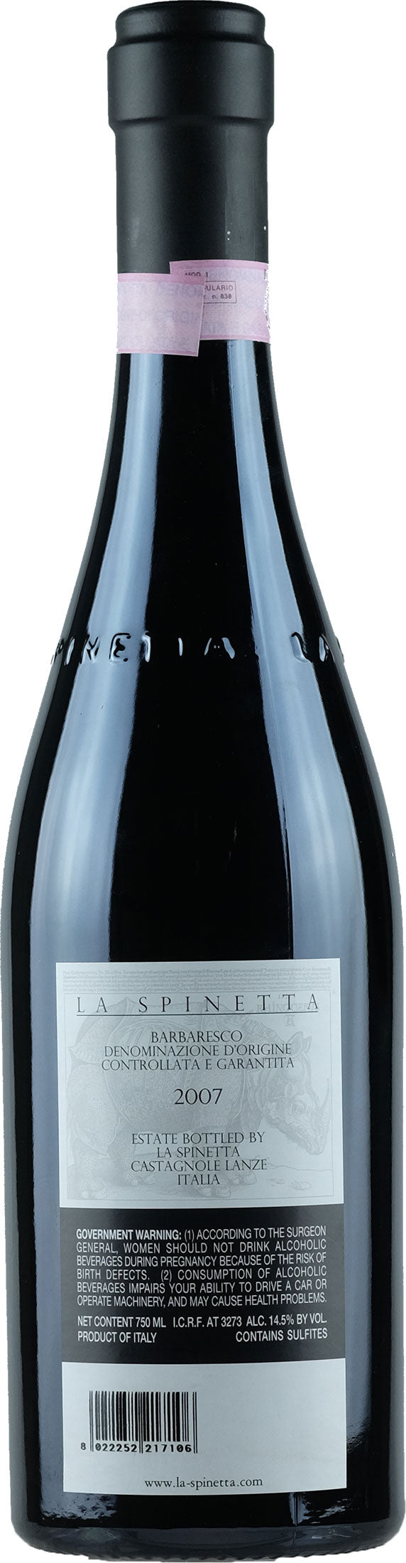 La Spinetta Barbaresco Starderi Vursù 2007