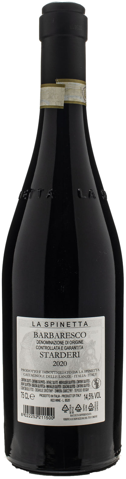 La Spinetta Barbaresco Starderi Vursù 2020
