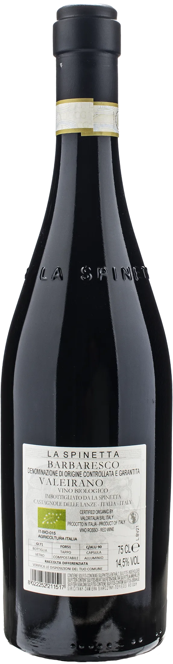 La Spinetta Barbaresco Valeirano Vursu 2021