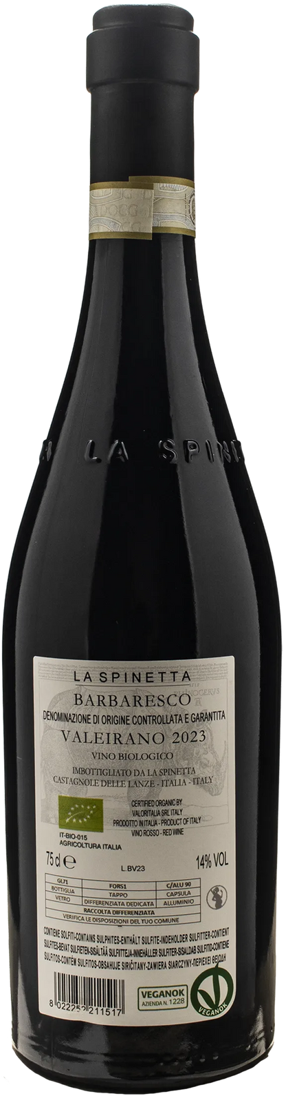 La Spinetta Barbaresco Valeirano Vursu 2023