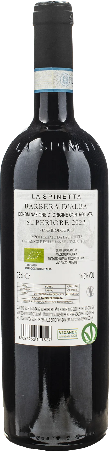 La Spinetta Barbera d'Alba Superiore Gallina 2022