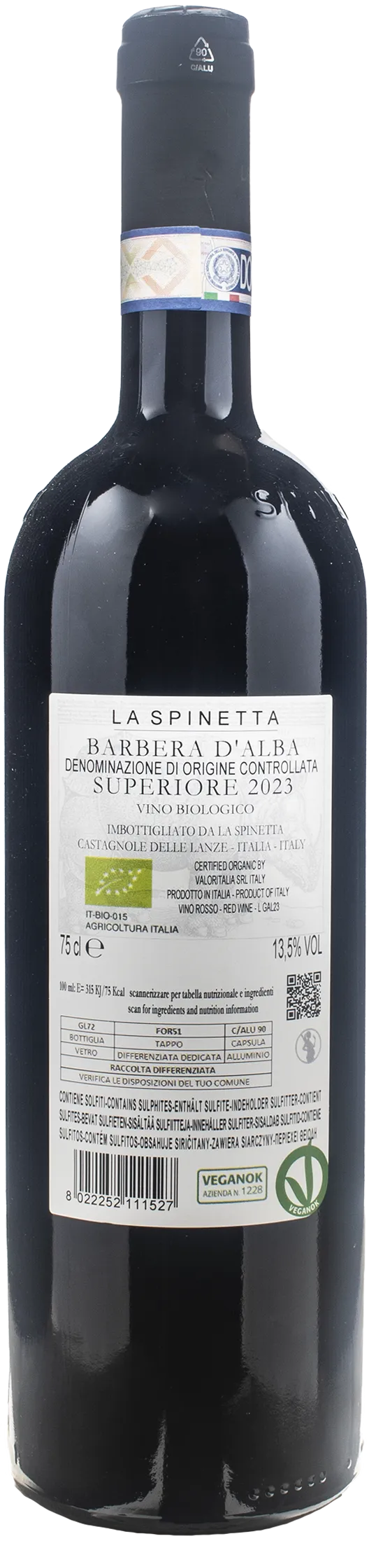 La Spinetta Barbera d'Alba Superiore Gallina 2023