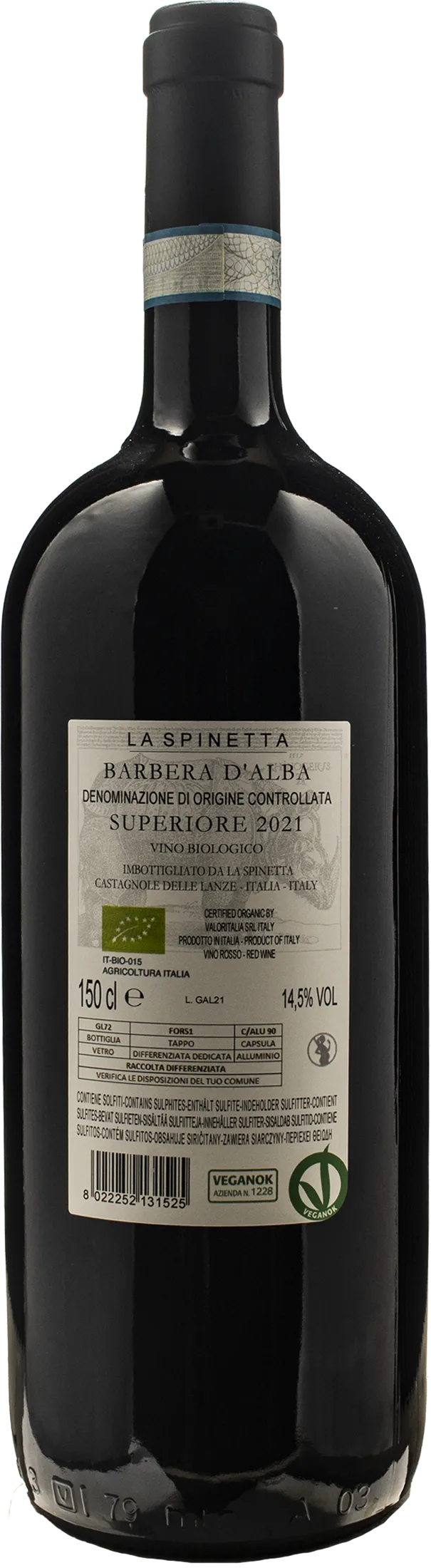 La Spinetta Barbera d'Alba Superiore Gallina Magnum 2021
