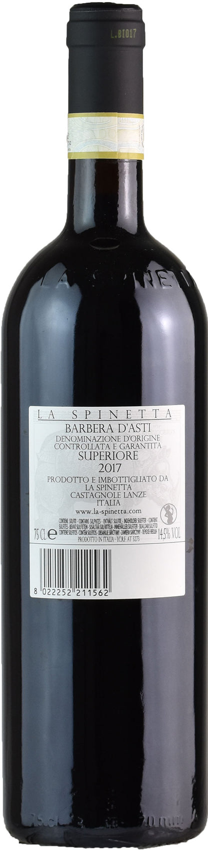 La Spinetta Barbera d'Asti Bionzo 2017