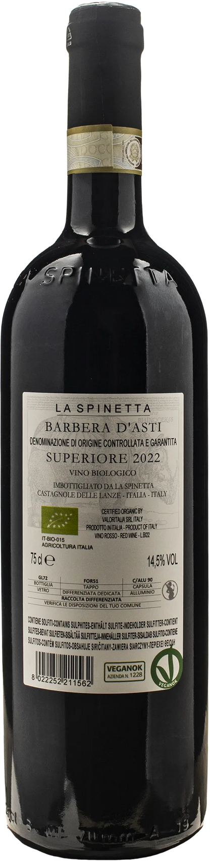 La Spinetta Barbera d'Asti Superiore Bionzo 2022