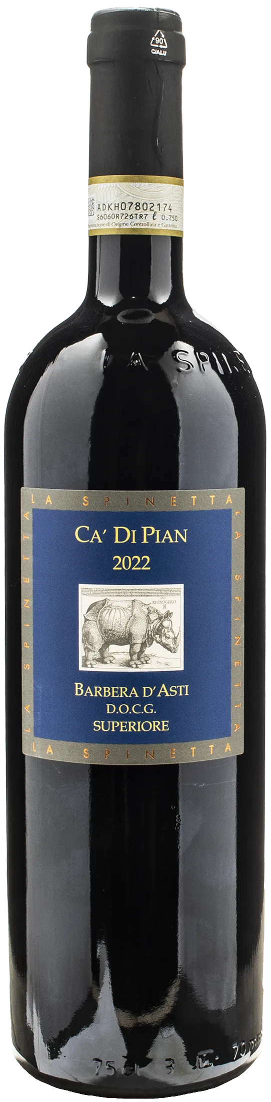 La Spinetta Barbera d'Asti Superiore Ca di Pian 2022