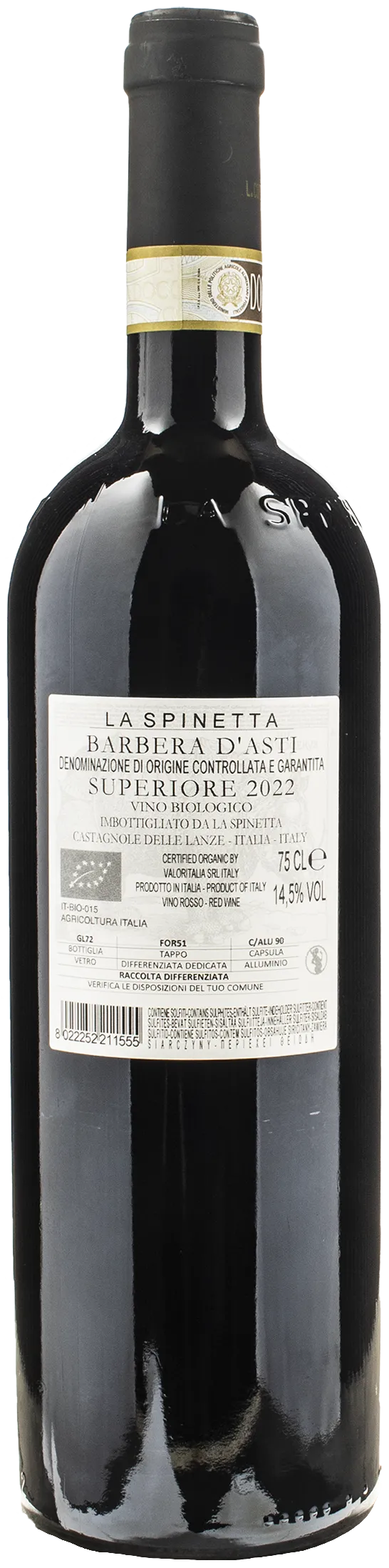 La Spinetta Barbera d'Asti Superiore Ca di Pian 2022