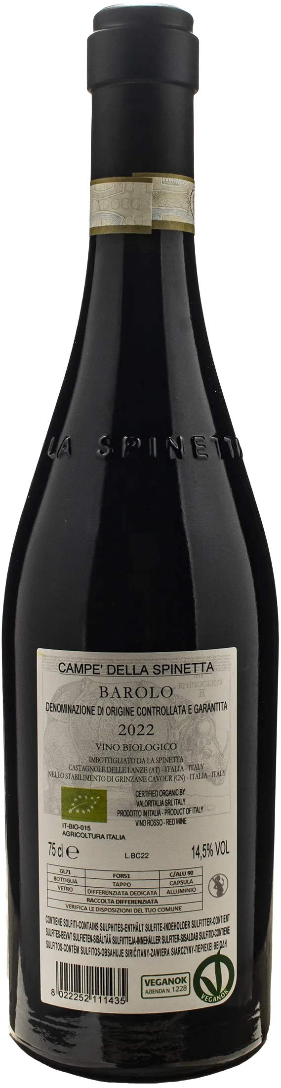 La Spinetta Barolo Campe Vursu 2022