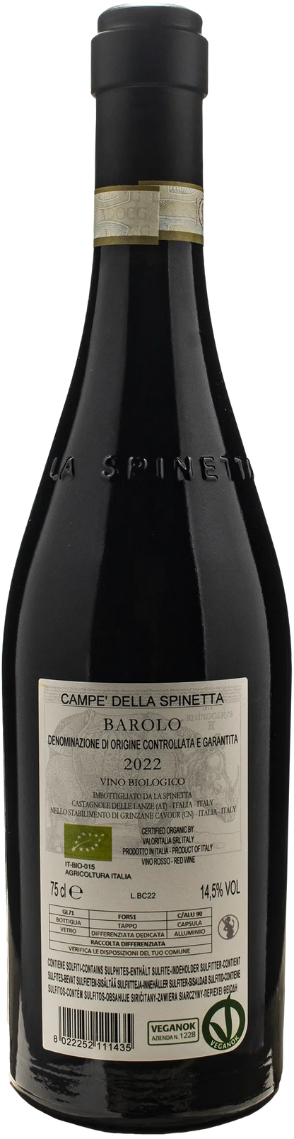 La Spinetta Barolo Campe Vursu 2022