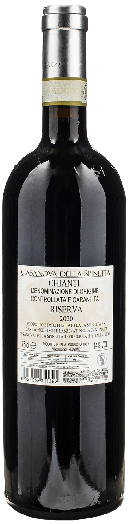 La Spinetta Casanova Chianti Riserva 2020