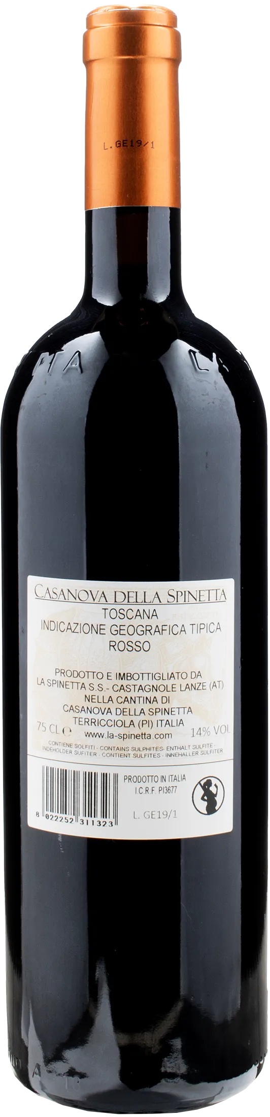 La Spinetta Il Gentile di Casanova 2020