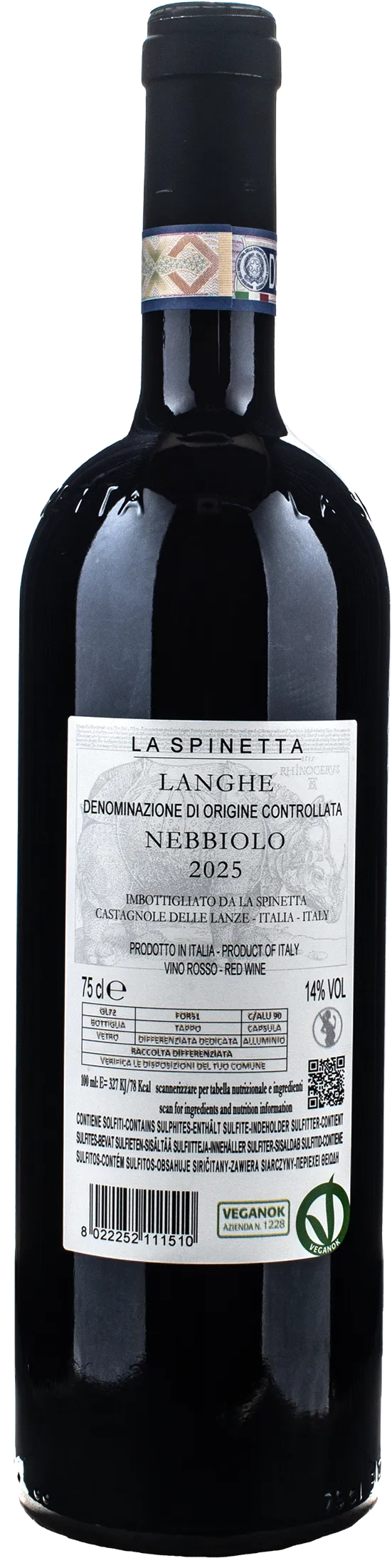La Spinetta Langhe Nebbiolo 2025